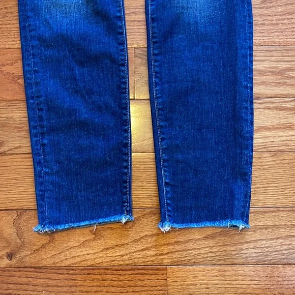 LOFT MODERN SKINNY DISTRESSED JEANS - Picture 4 of 9